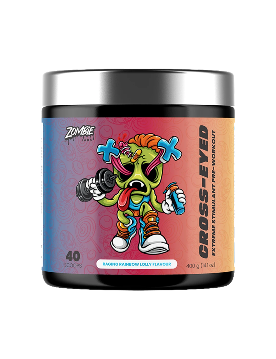 Zombie Labs CROSS-EYED Extreme Stimulant Pre-Workout