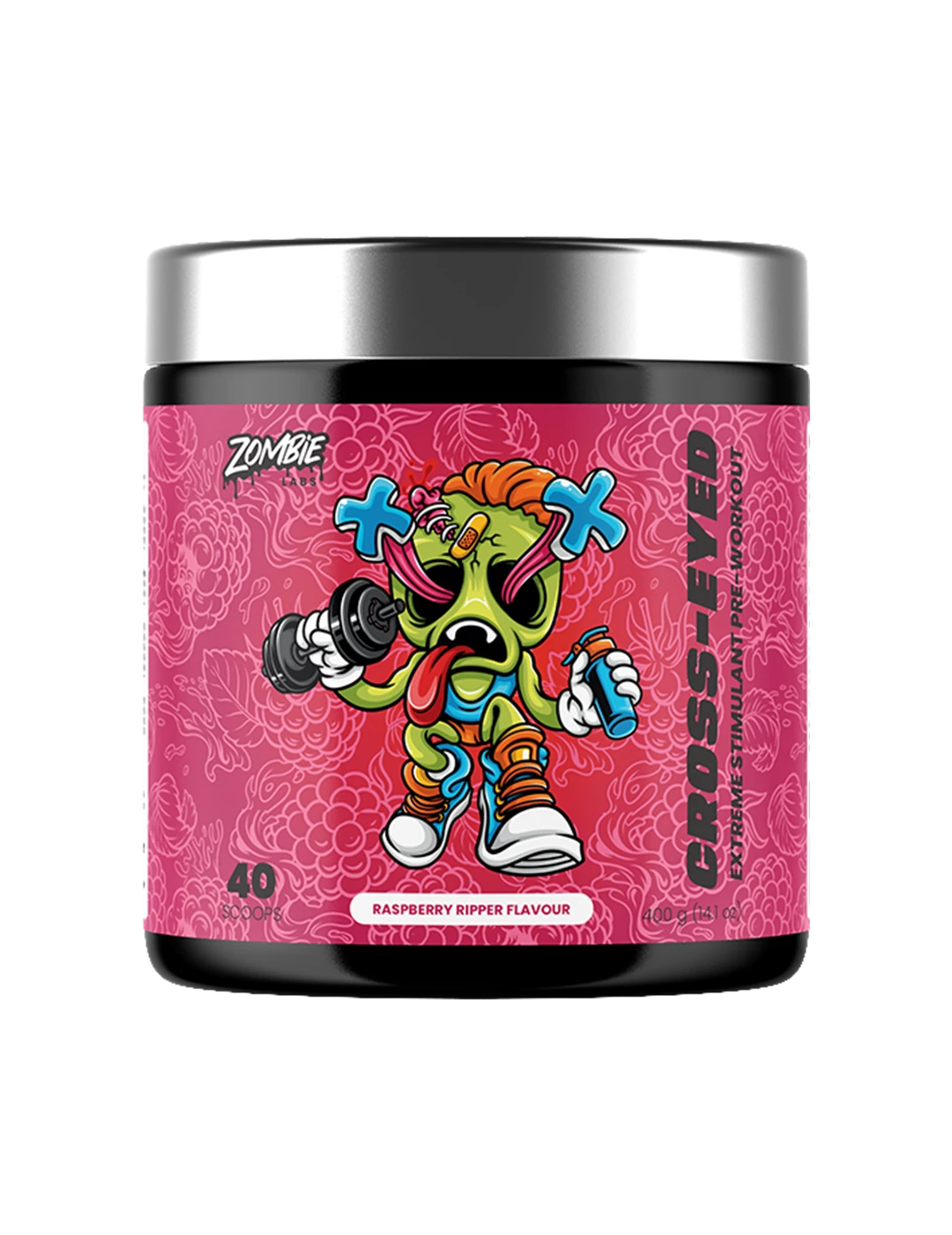 Zombie Labs CROSS-EYED Extreme Stimulant Pre-Workout