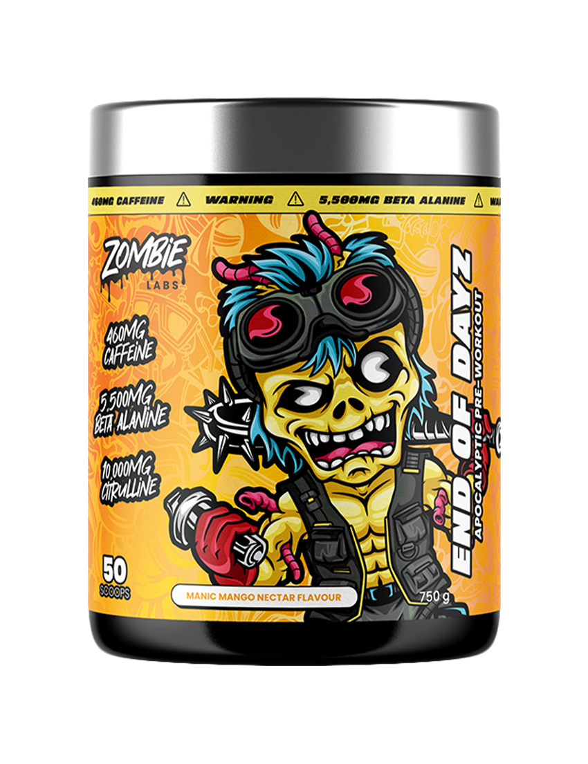 Zombie Labs END OF DAYZ Apocalyptic Pre-Workout + Free Loaded Shaker