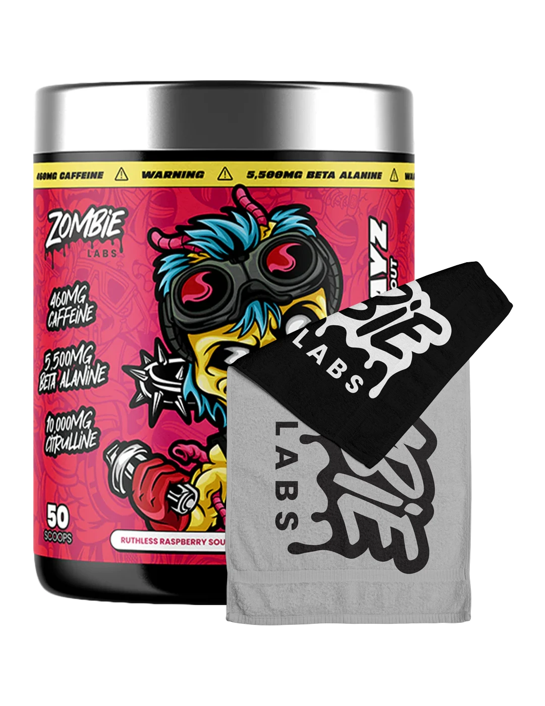 Zombie Labs END OF DAYZ Apocalyptic Pre-Workout + Free Gym Towel