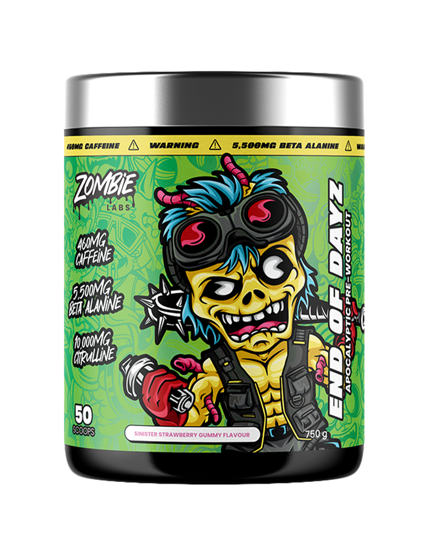 Zombie Labs END OF DAYZ Apocalyptic Pre-Workout + Free Loaded Shaker