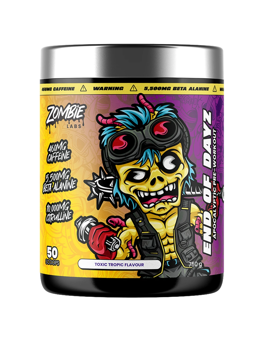 Zombie Labs END OF DAYZ Apocalyptic Pre-Workout + Free Loaded Shaker