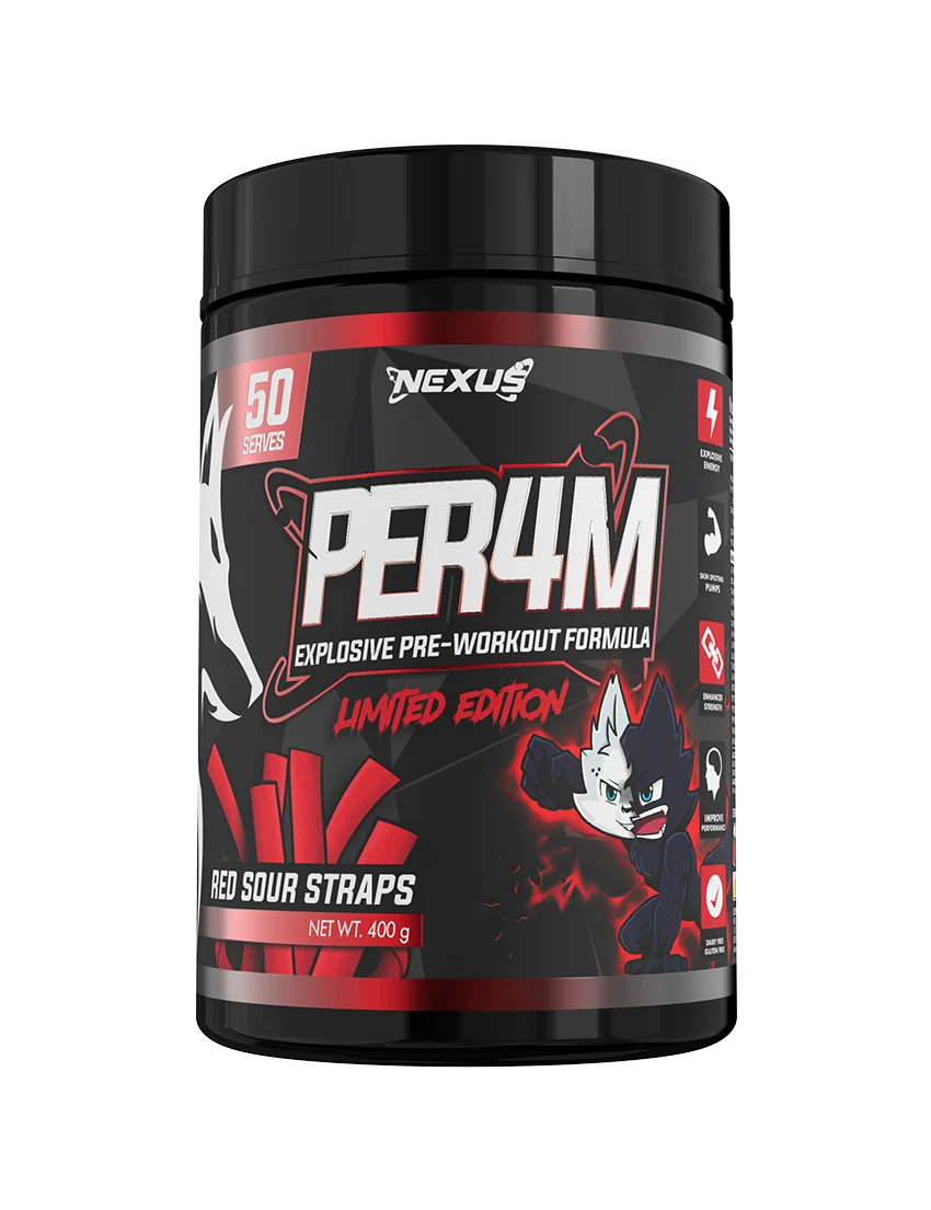 Nexus PER4M Pre-Workout + Free Nexus Shaker