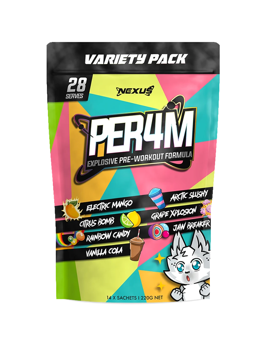 Nexus Sports Nutrition PER4M Variety Pack