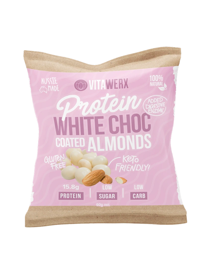 Vitawerx Protein White Chocolate Coated Treats
