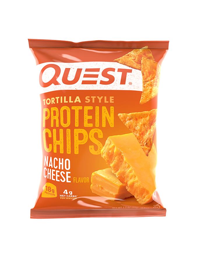 Quest Nutrition Tortilla Protein Chips - Nacho Cheese | ASN Online