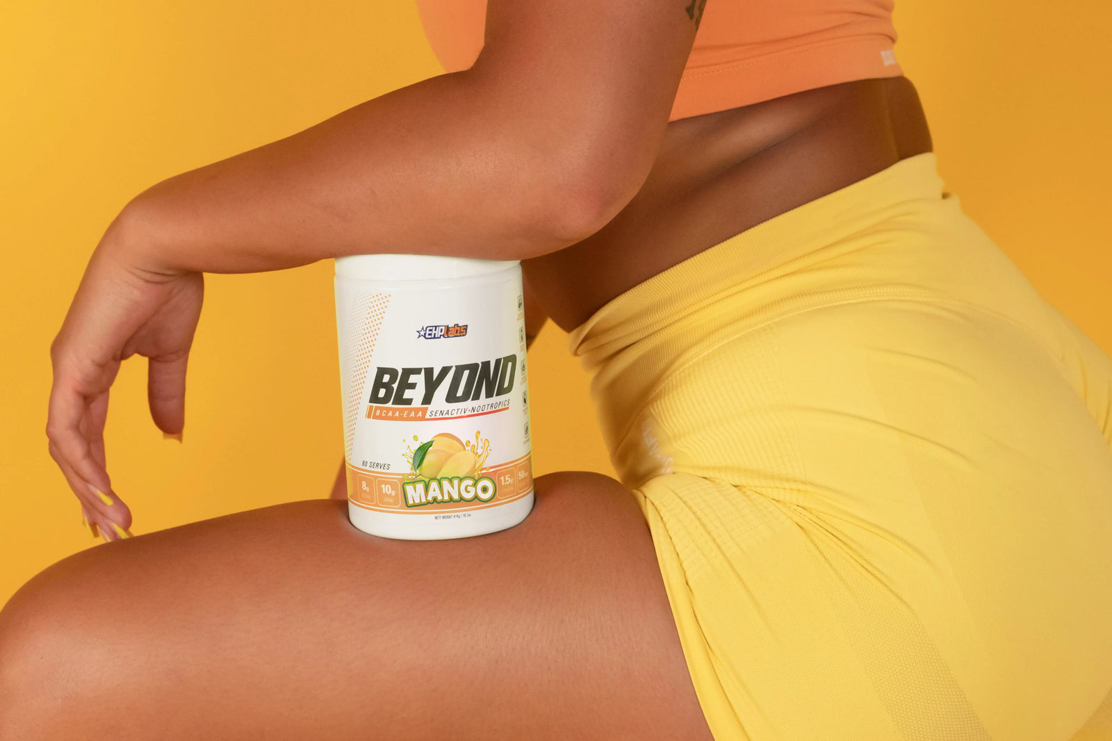 EHP Labs Beyond BCAA+EAA - Mango: Athlete Image