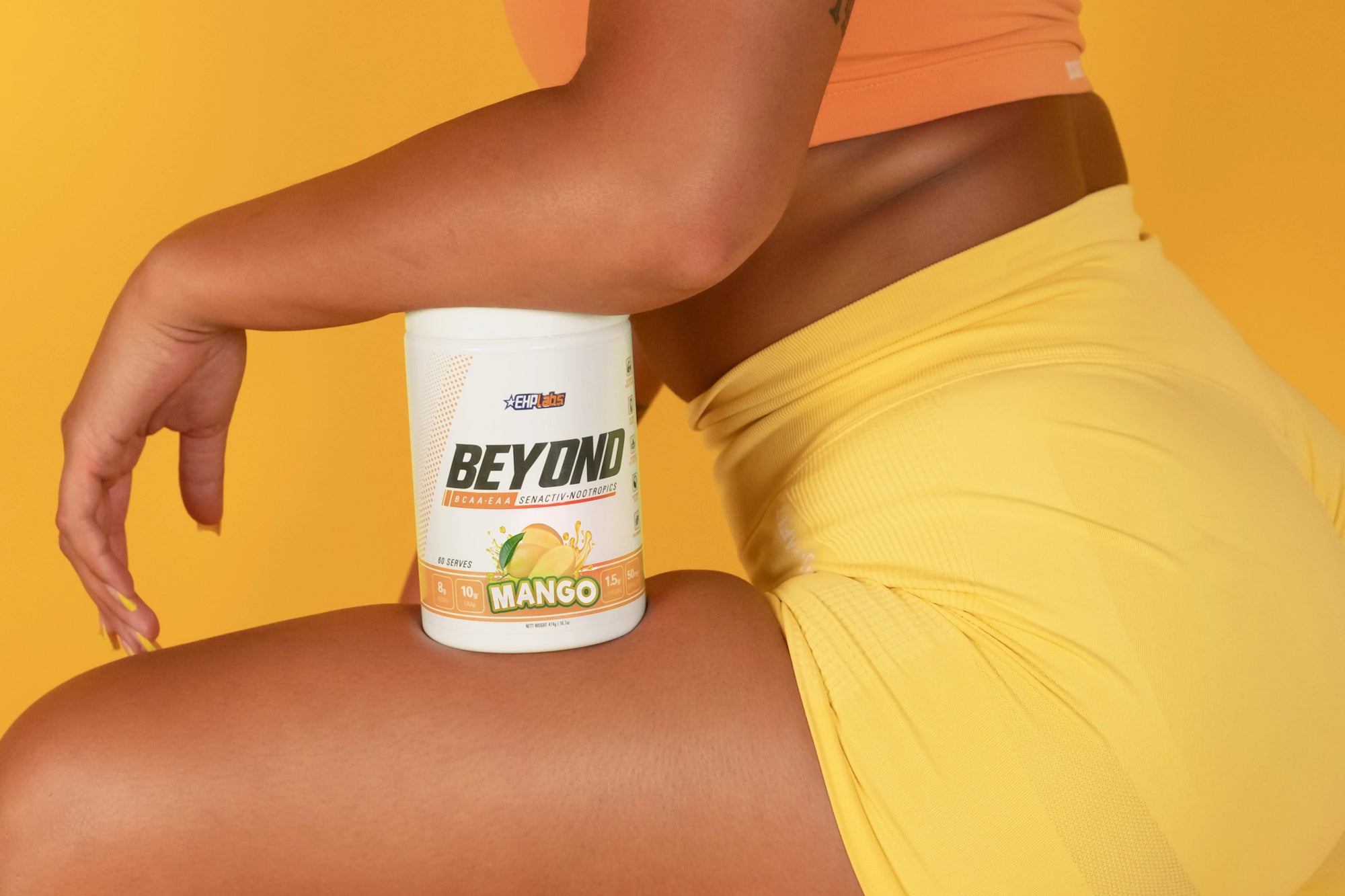 EHP Labs Beyond BCAA+EAA - Mango: Athlete Image