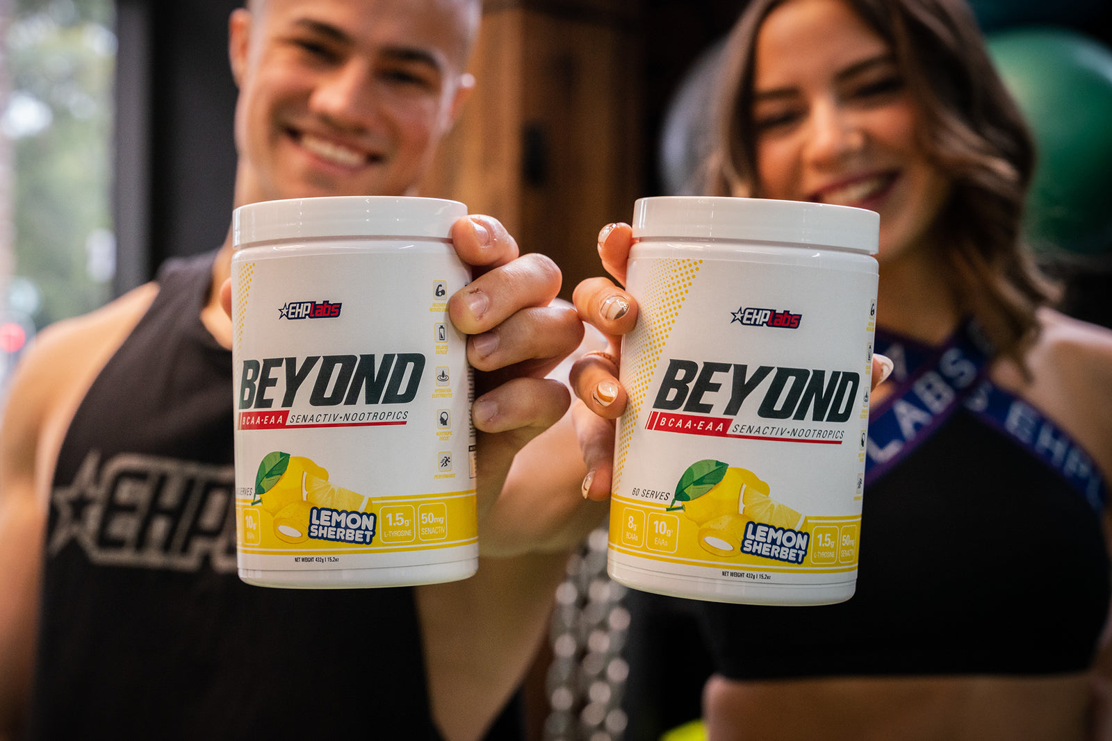 EHP Labs Beyond BCAA Athlete Image