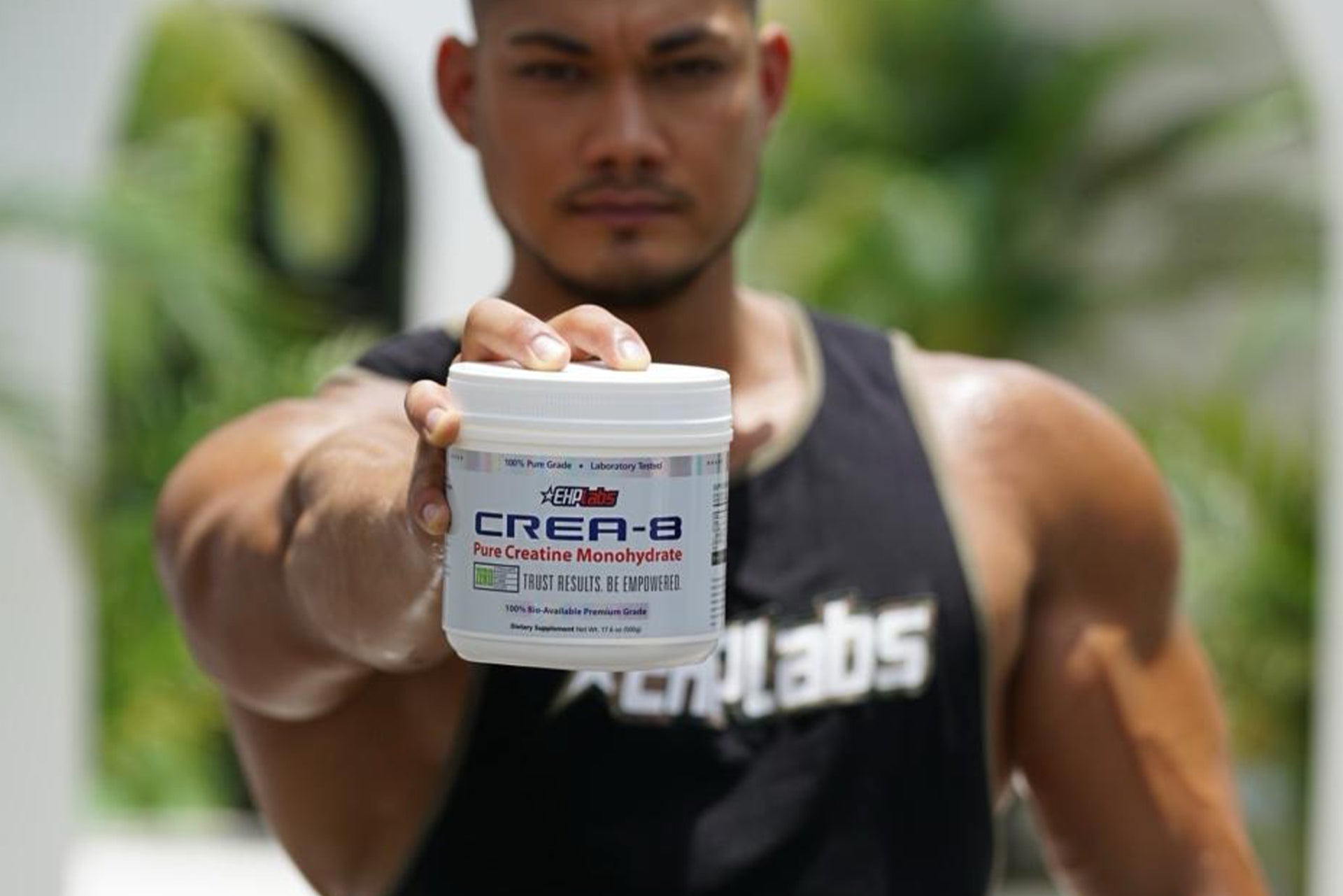 EHP Labs Crea-8 - Athlete Image Nicolas Long