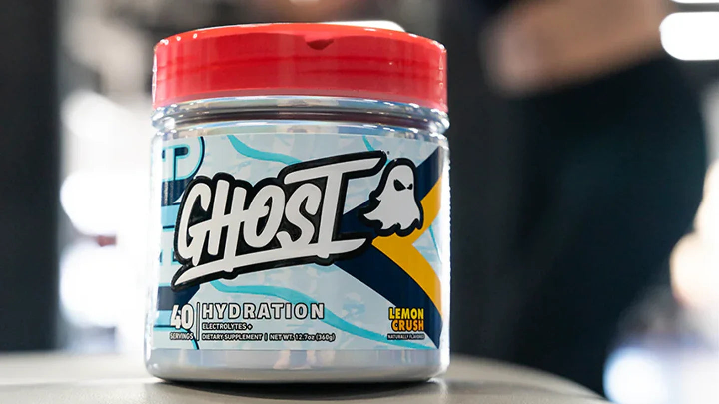 Ghost Hydration Lemon Crush - Tub Close Up