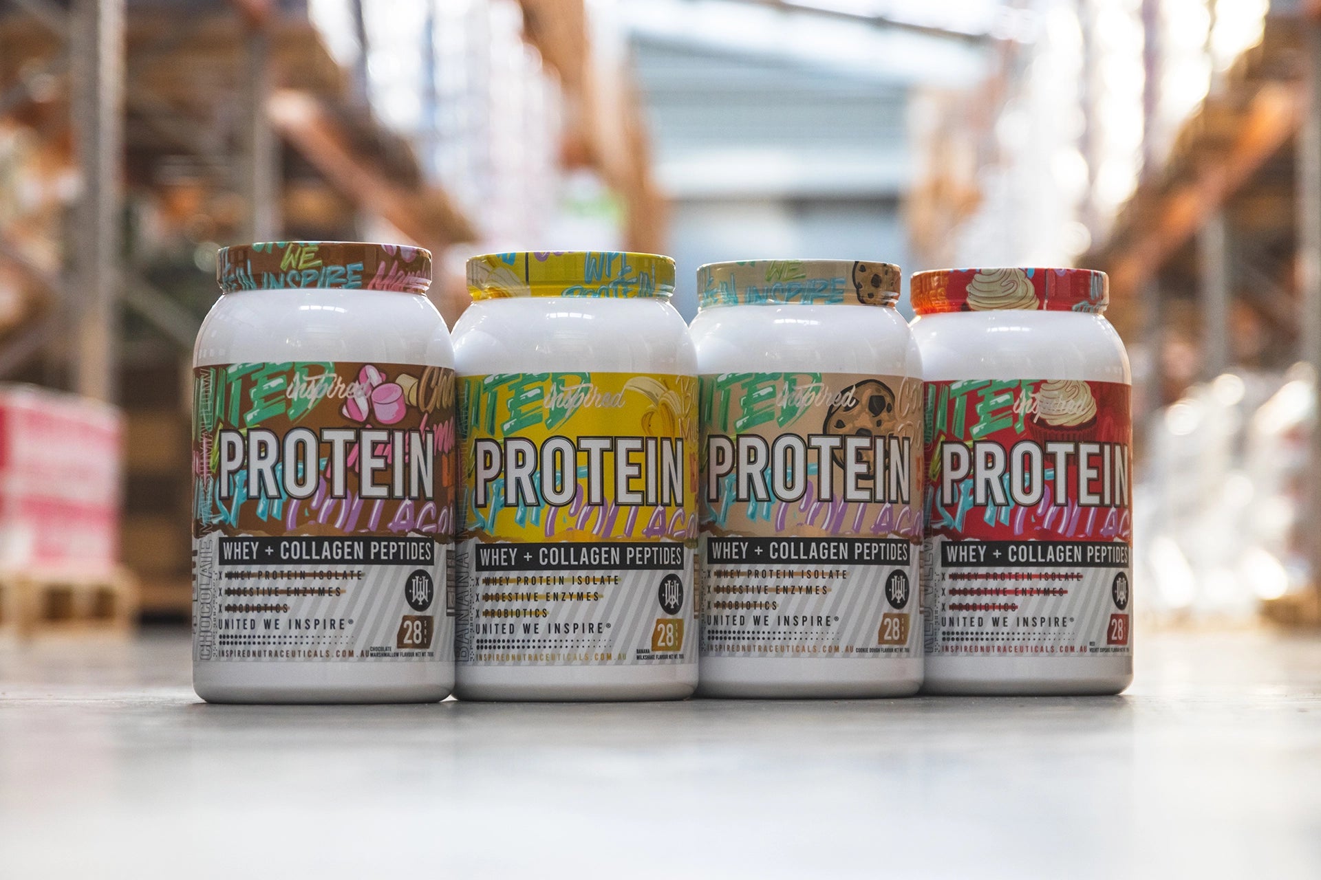 Inspired Protein+ Lineup