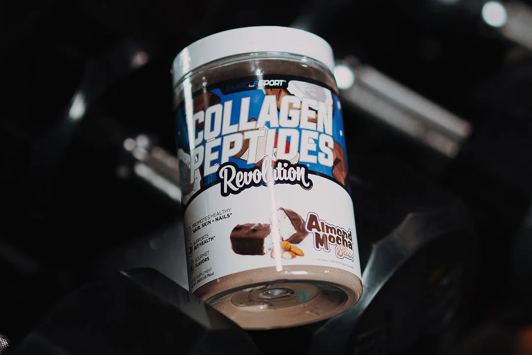 Musclesport Collagen Peptides - Gym Image