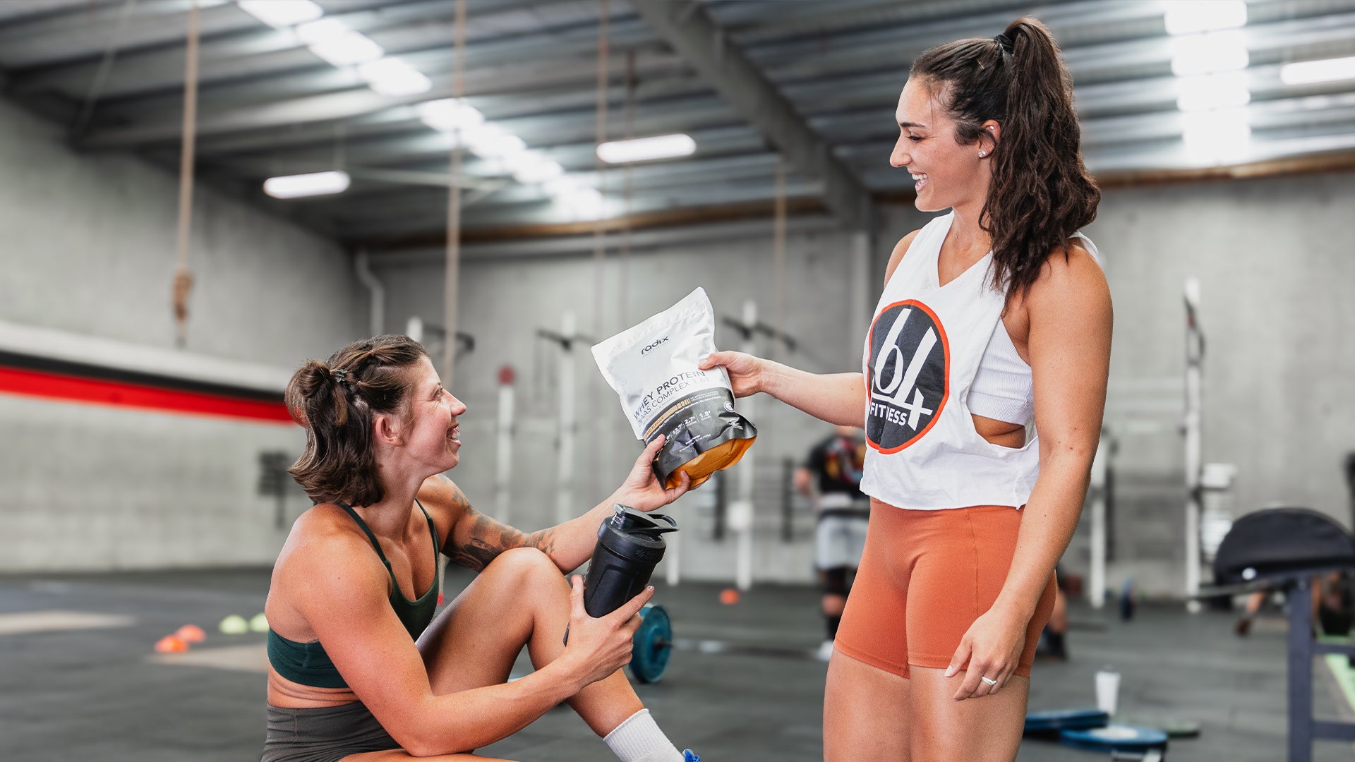 Female Athletes with Radix Natural Whey Protein