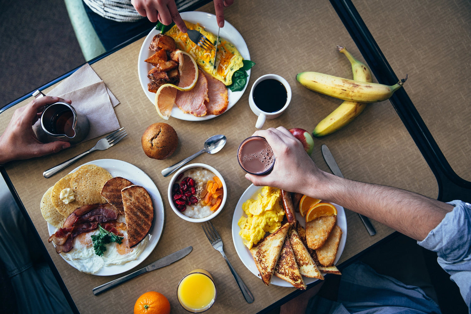 Breakfast from Above