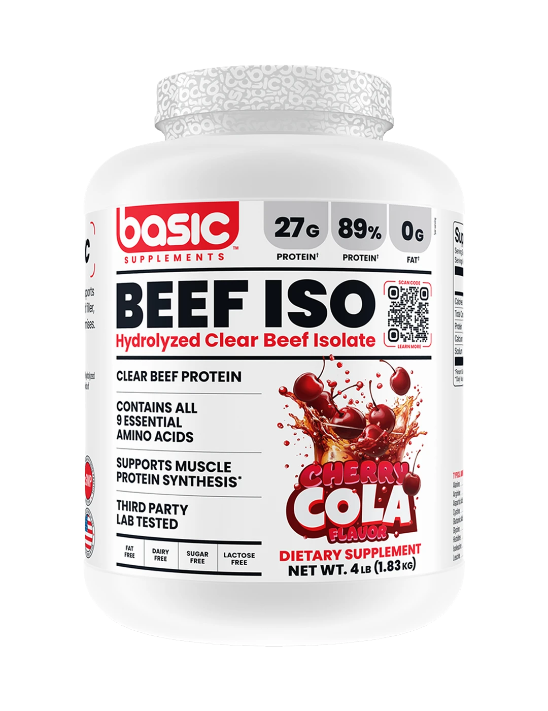 Basic Supplements Hydrolyzed Clear Beef Isolate