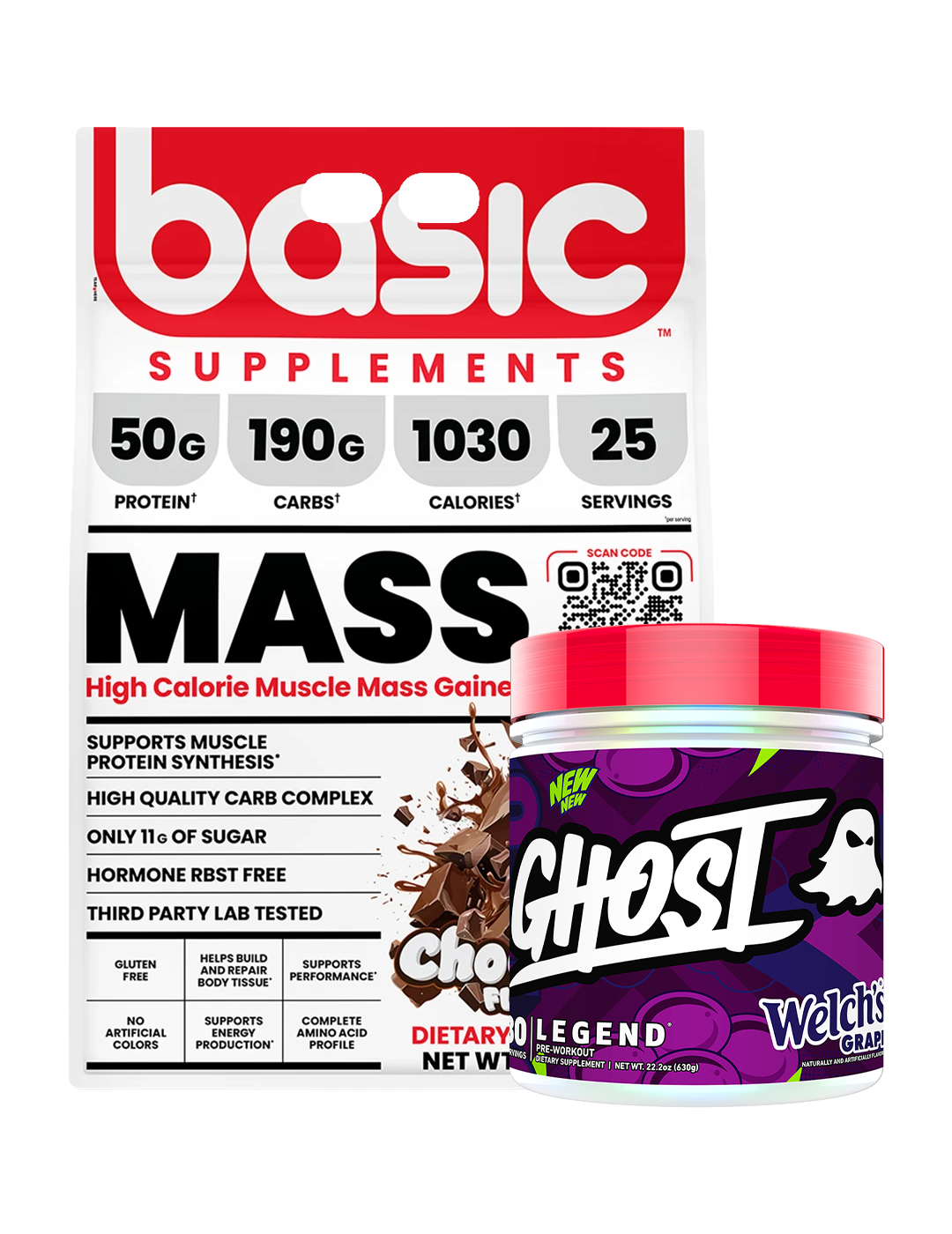 Basic Supplements Mass High Calorie Muscle Mass Gainer