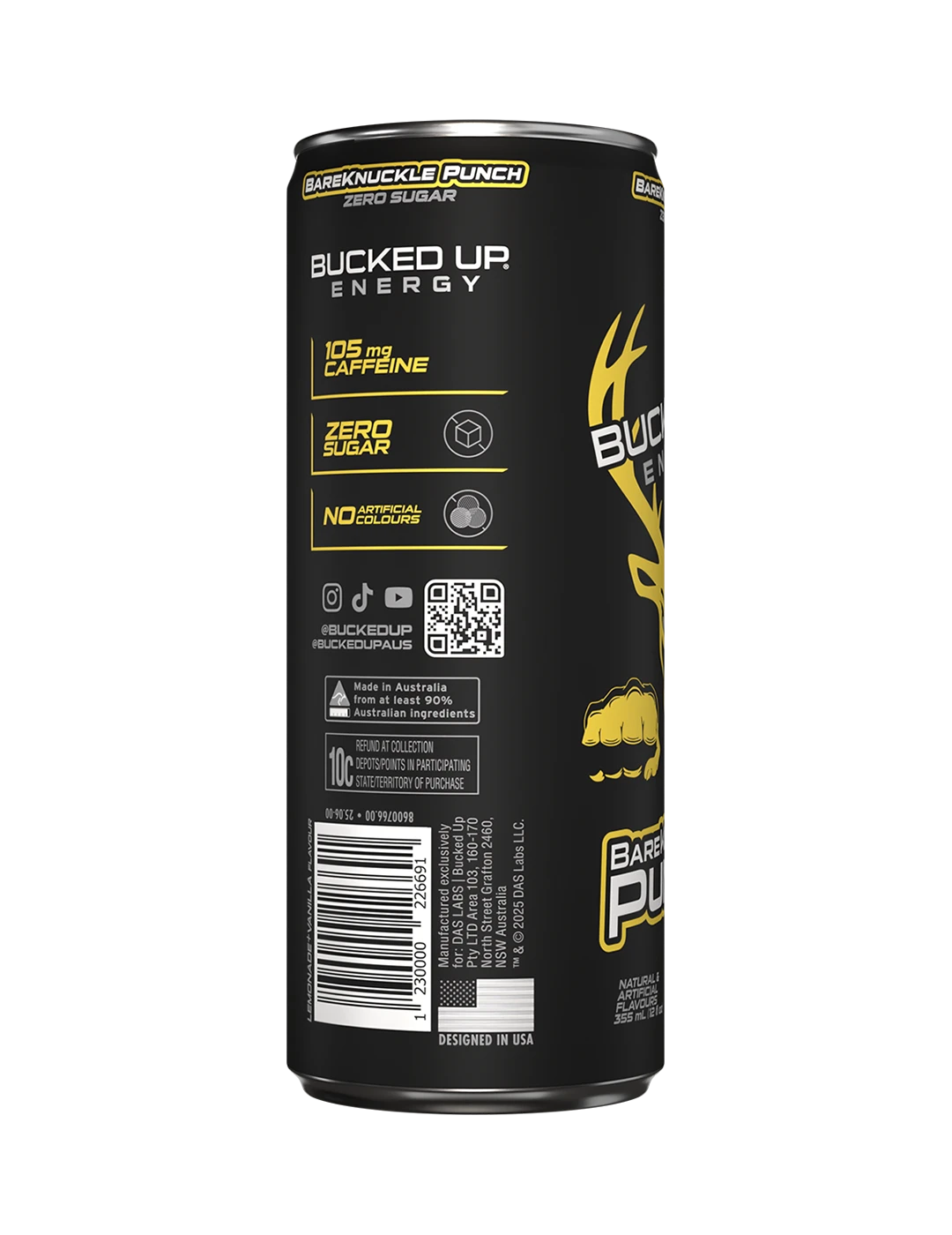 Bucked Up Energy355m L Bareknuckle Punch Left Side | ASN