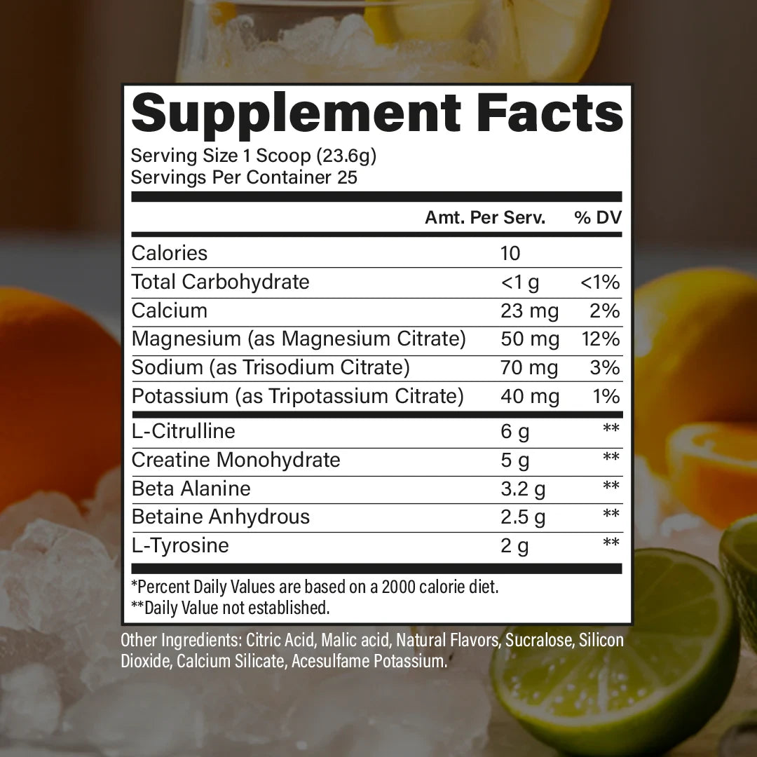 CBUM Essential Performance Non-Stim Training Formula