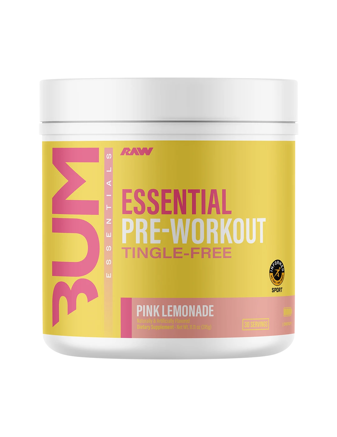 CBUM Essential Pre-Workout Tingle-Free