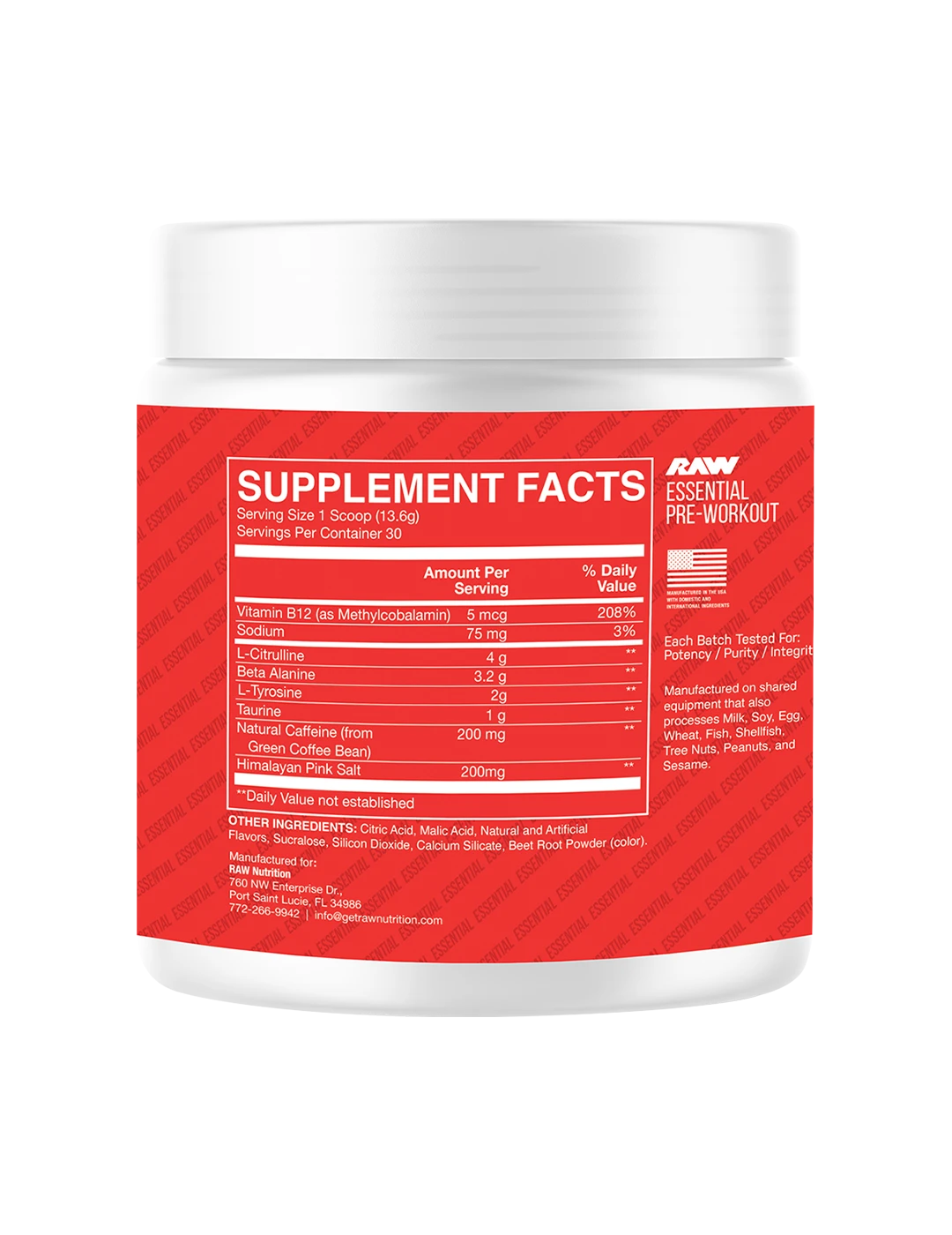 CBUM Essential Pre-Workout