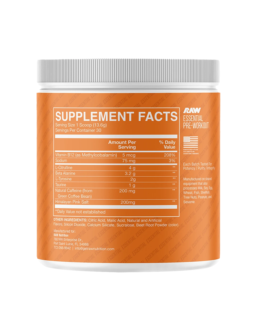 CBUM Essential Pre-Workout