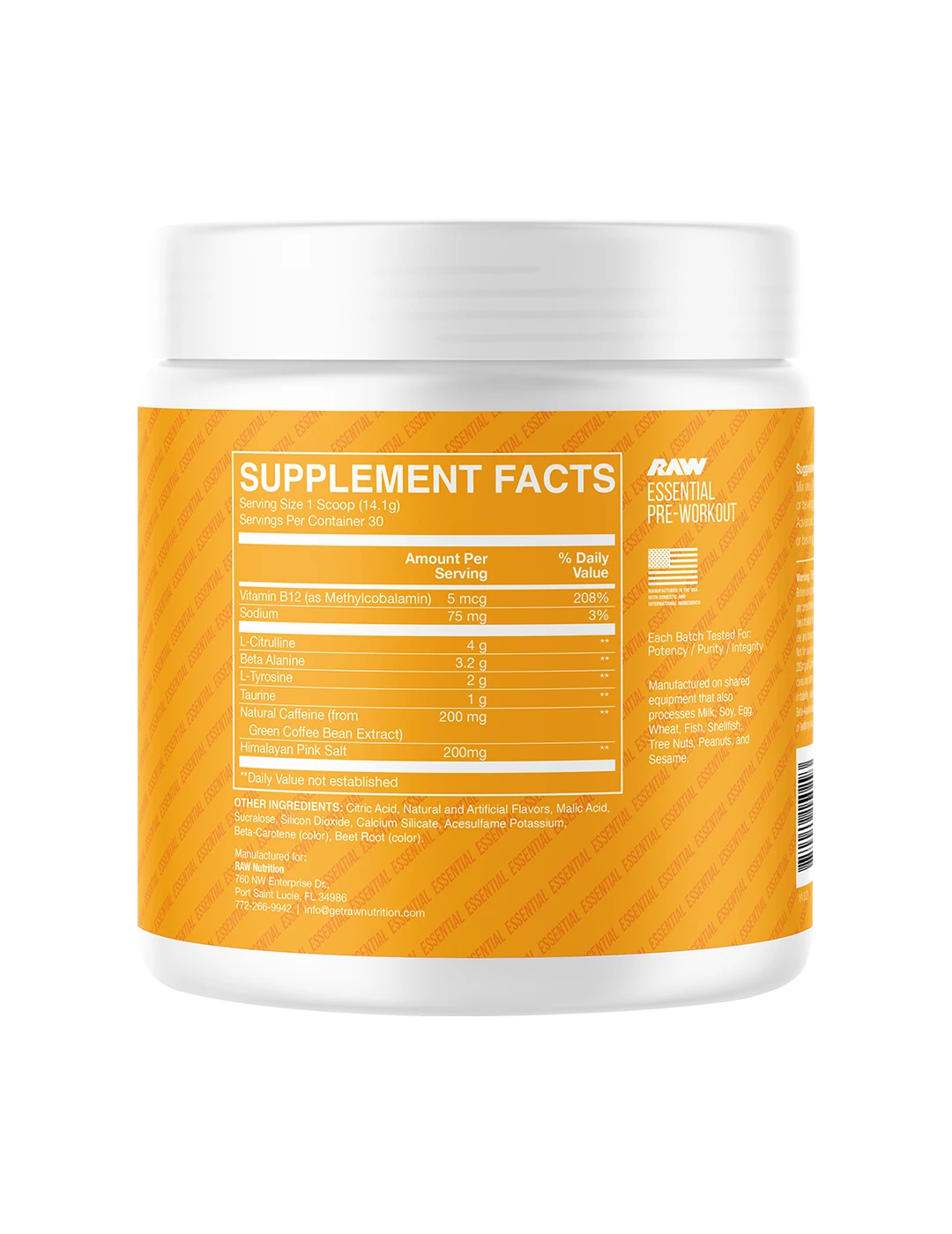 CBUM Essential Pre-Workout