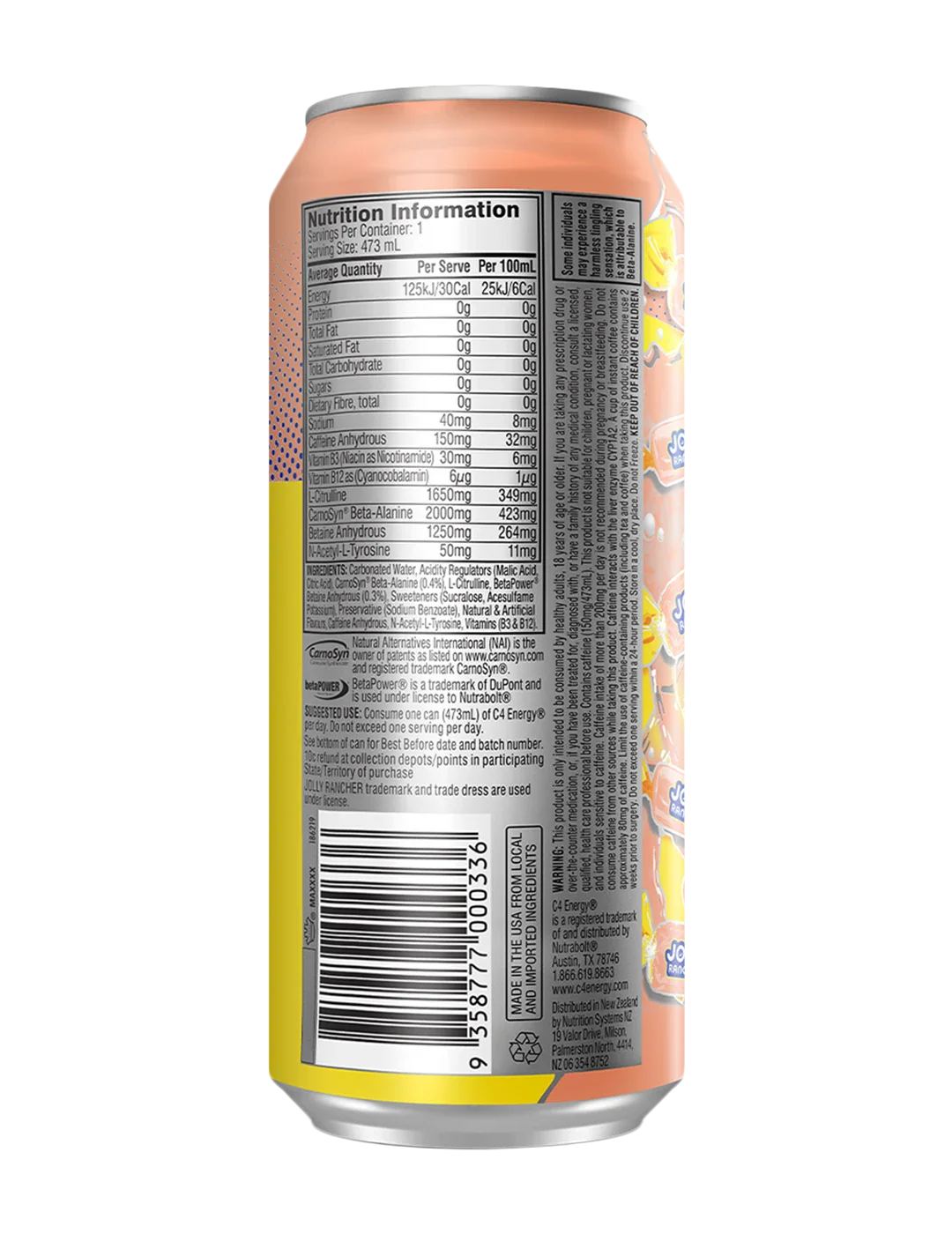 Xtend Original BCAA + 2x free C4 Energy Cans