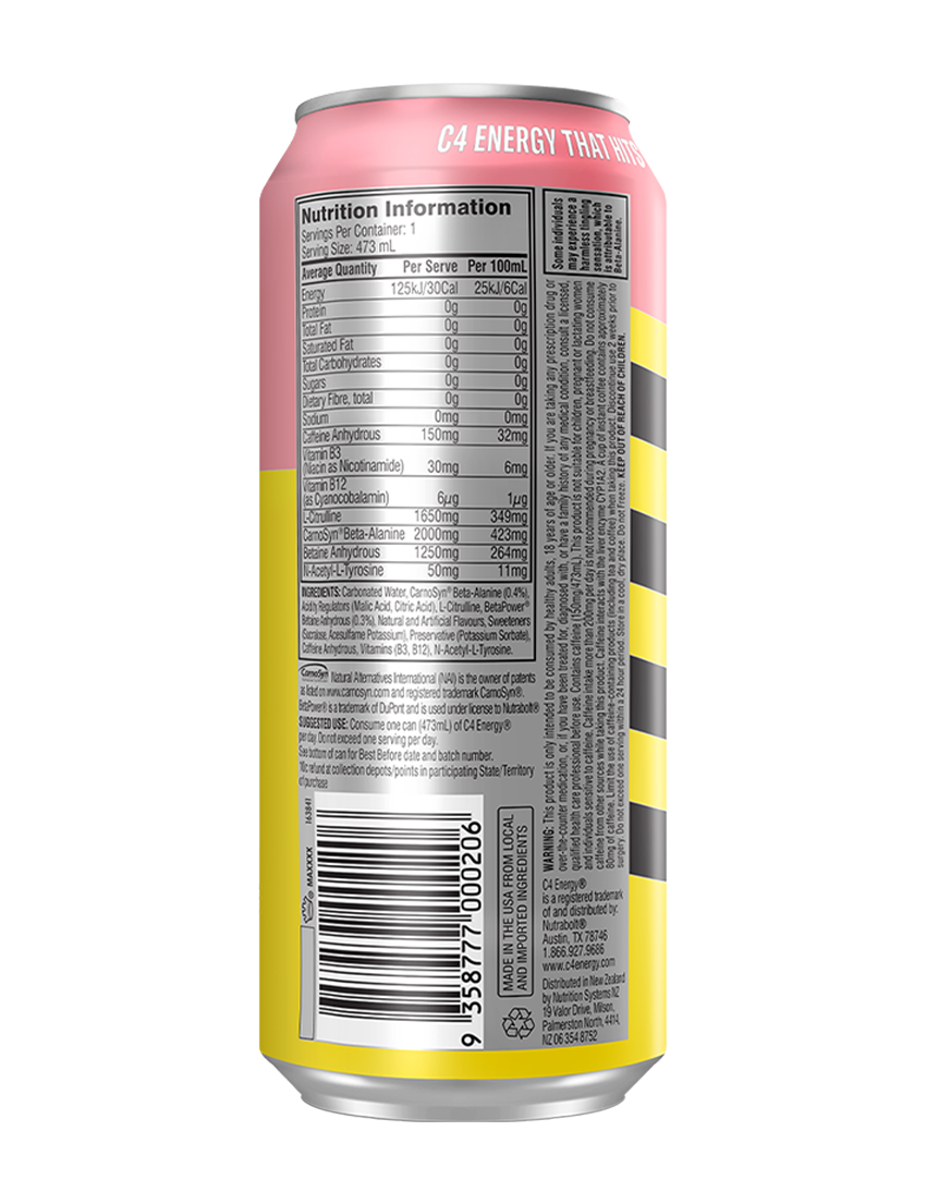 Cellucor C4 Energy Carbonated