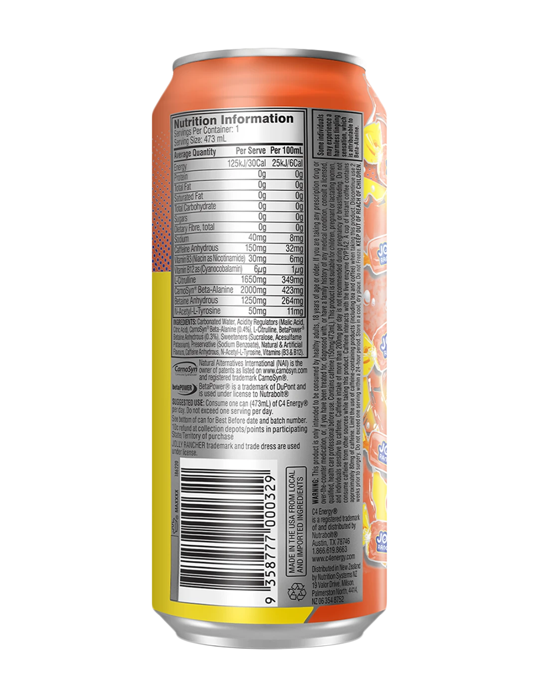 Cellucor C4 Energy Carbonated