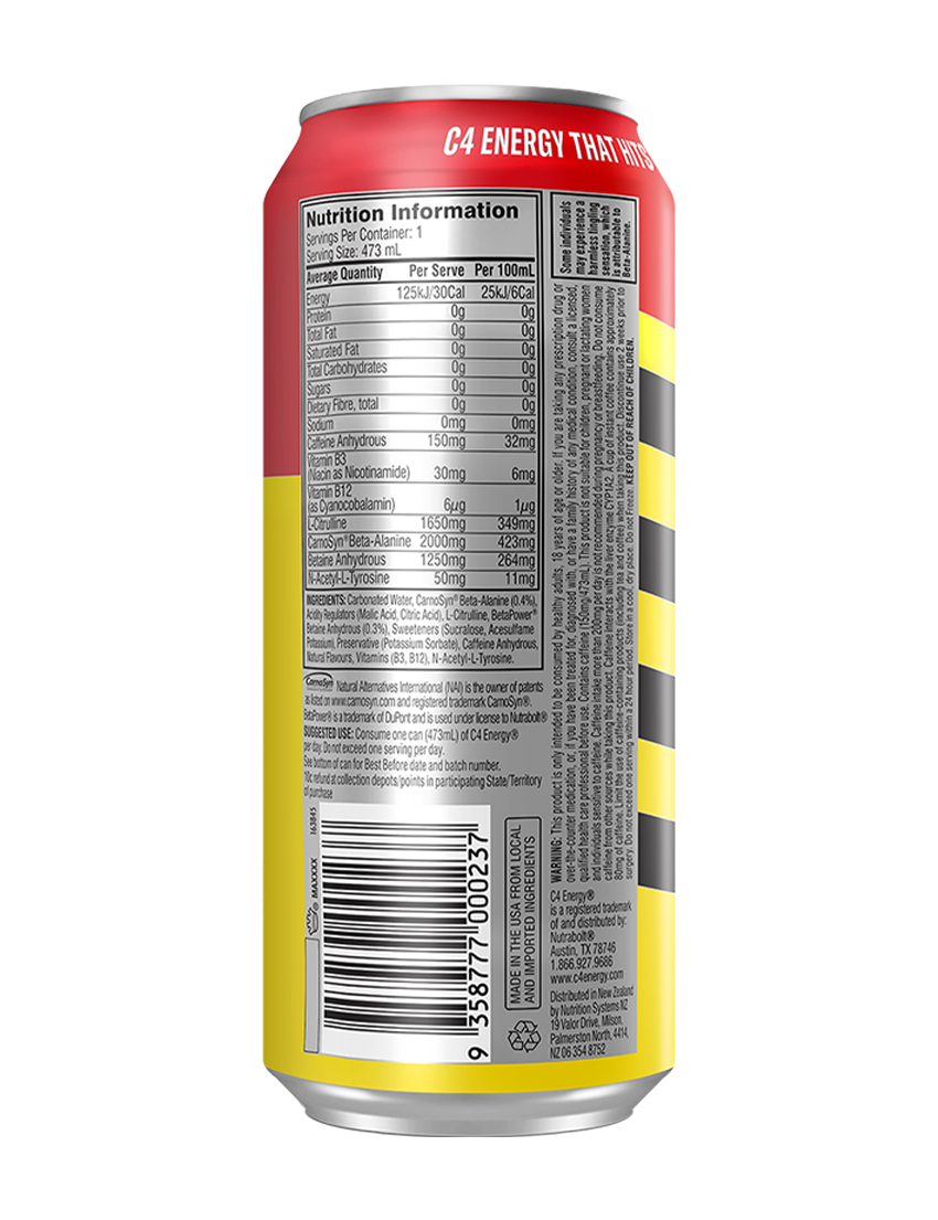 Cellucor C4 Energy Carbonated