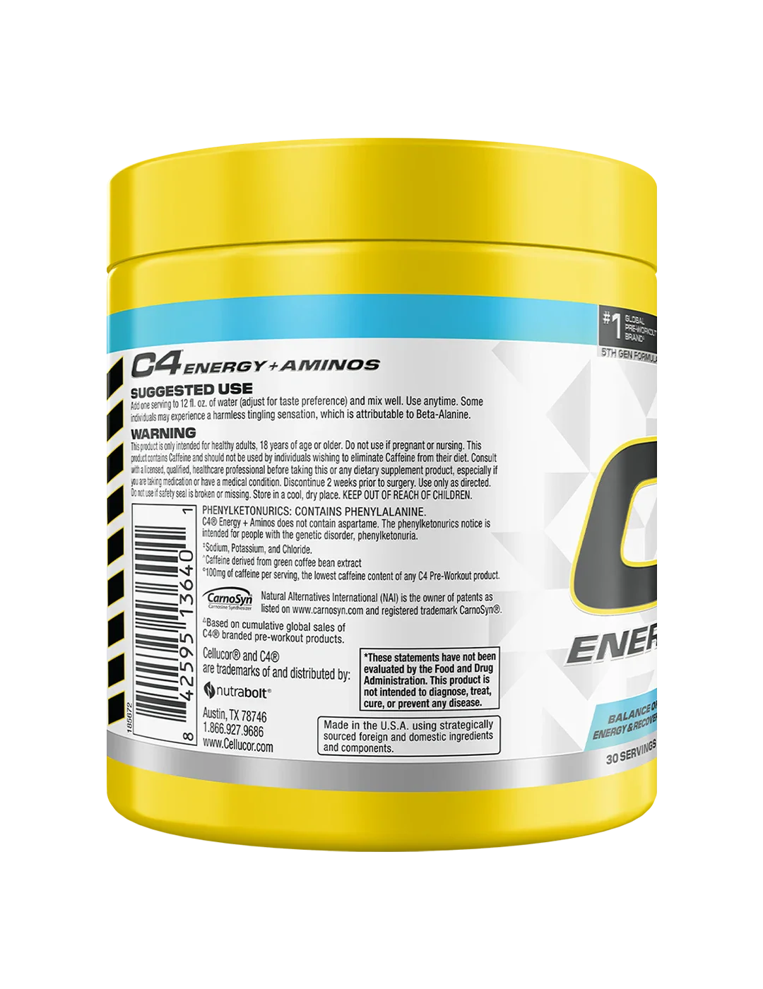 Cellucor C4 Whey Protein + Free C4 Energy Aminos & C4 Energy