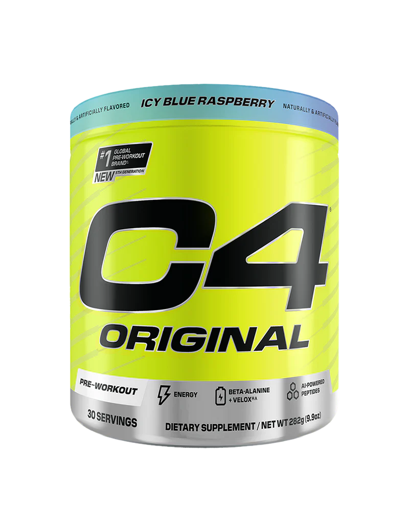 Cellucor C4 Original 30 Servings Icy Blue Raspberry Front | ASN