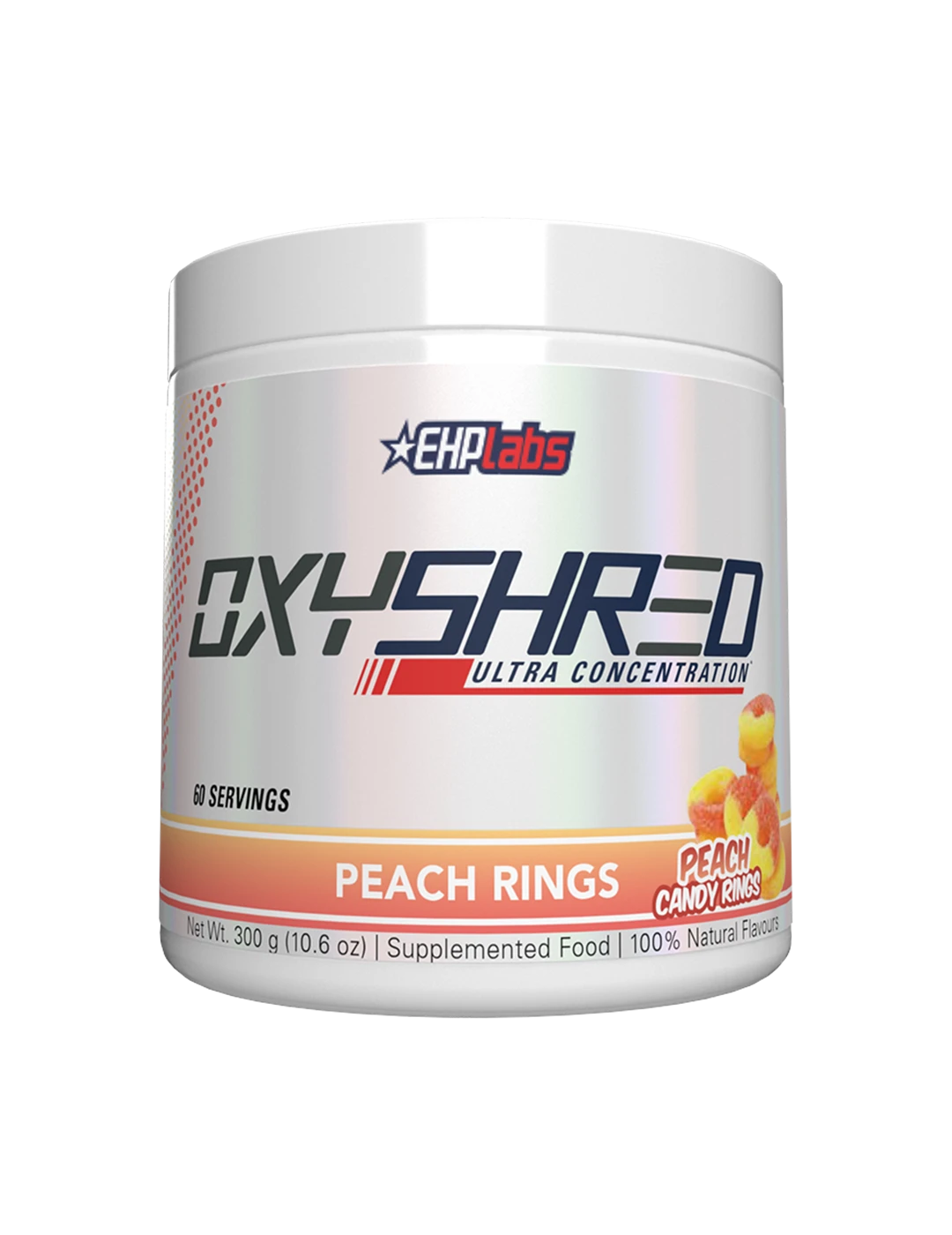 EHP Labs Oxy Shred Peach Candy Rings | ASN