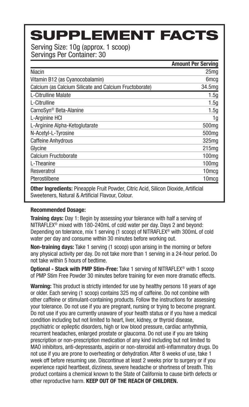 GAT Nitraflex 30 Servings Blue Raspberrycopy | ASN