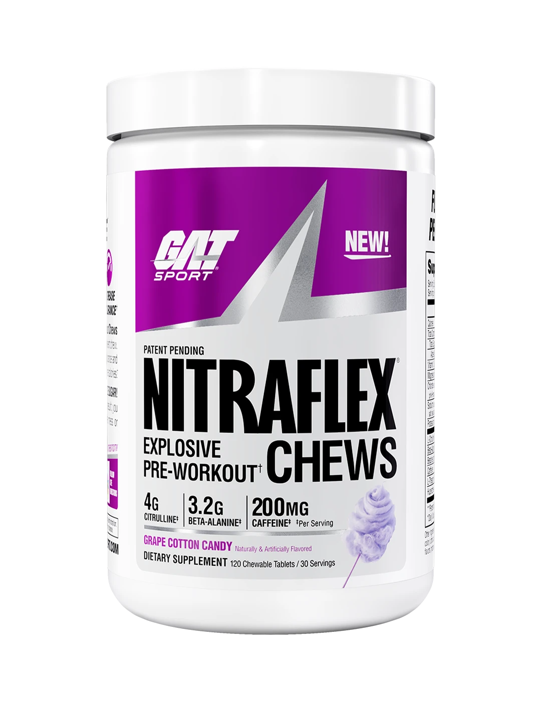 GAT Sport Nitraflex Pre-Workout Chews