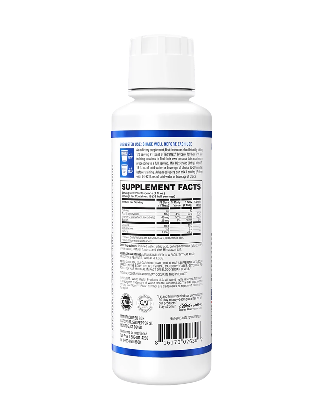 GAT Sport Nitraflex Glycerol