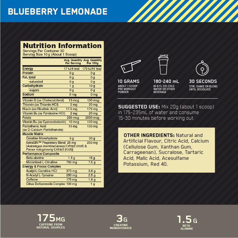 Optimum Nutrition Essentials Stack