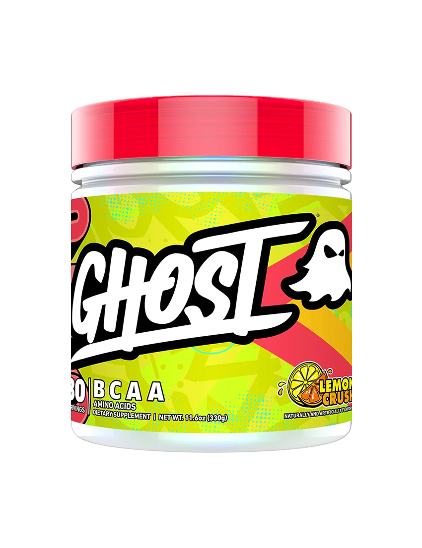 Ghost BCAA 30 Serve Lemon Crush Front | ASN