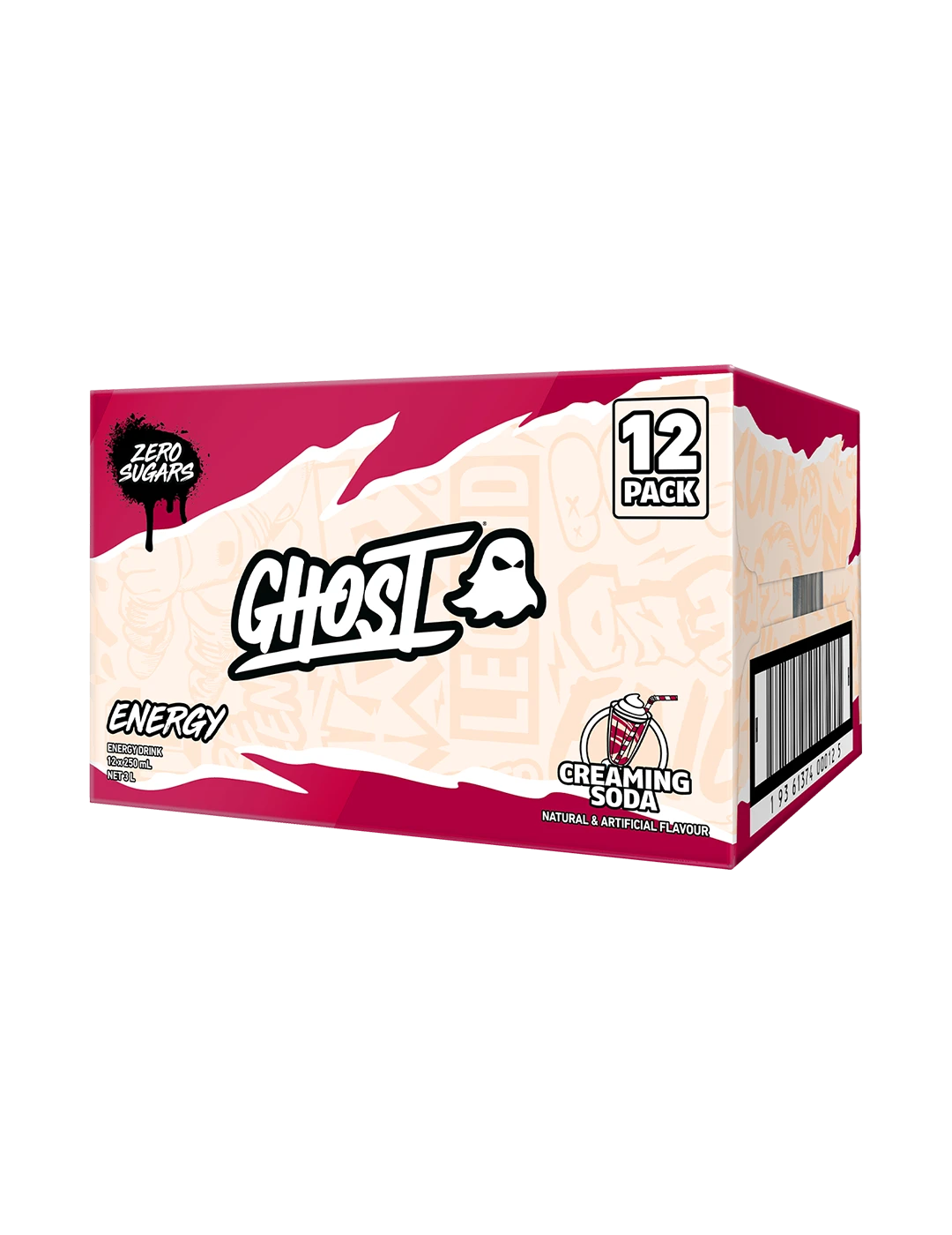 Ghost Energy 250m L Creaming Soda Case | ASN