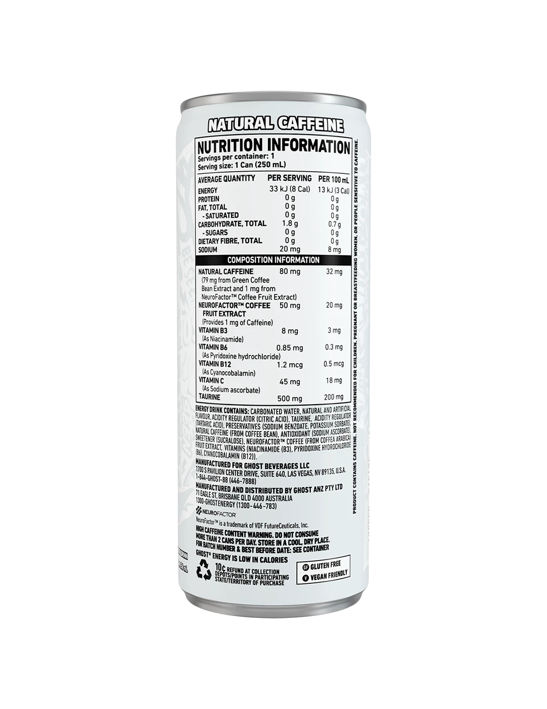 Ghost Energy Drink 250ml