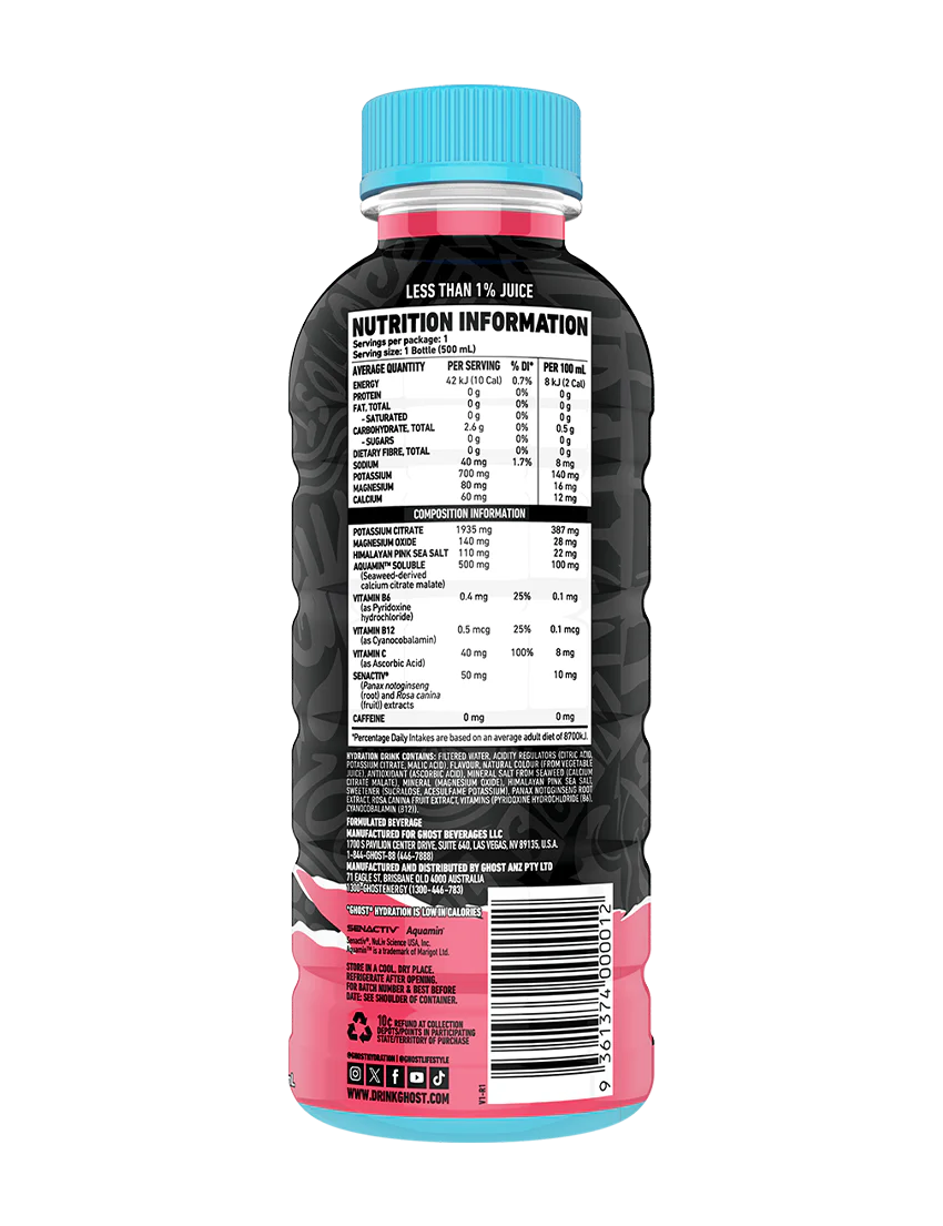 Ghost Whey Protein + Free Hydration RTD