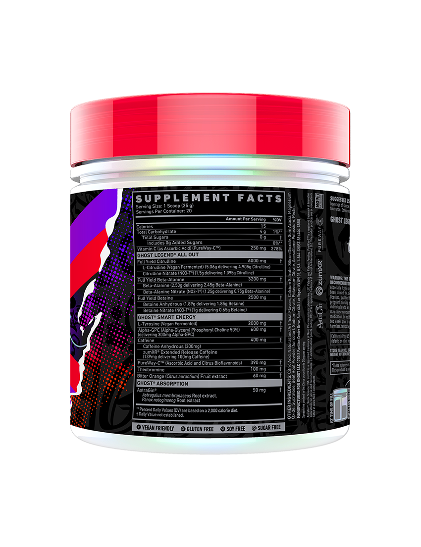 Ghost Legend All Out V2 Pre-Workout