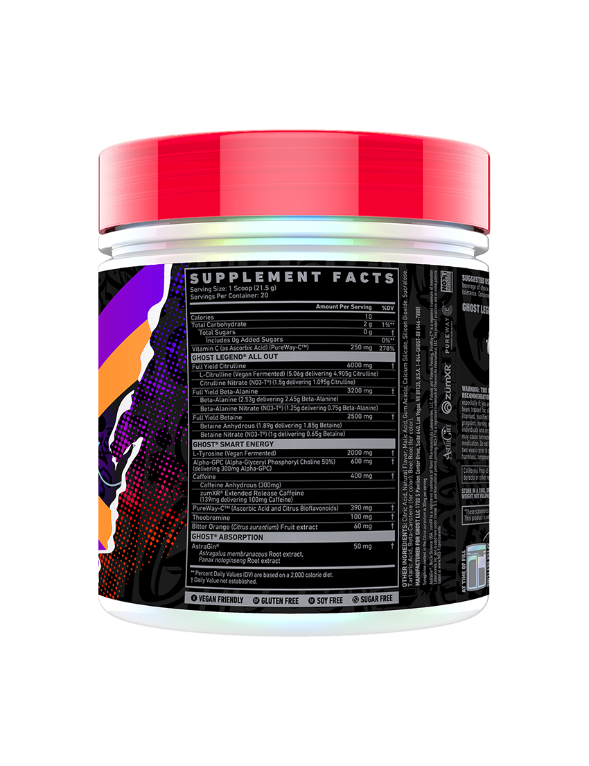 Ghost Legend All Out V2 Pre-Workout