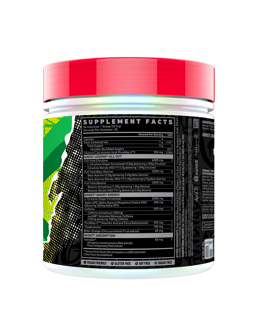 Ghost Legend All Out V2 Pre-Workout