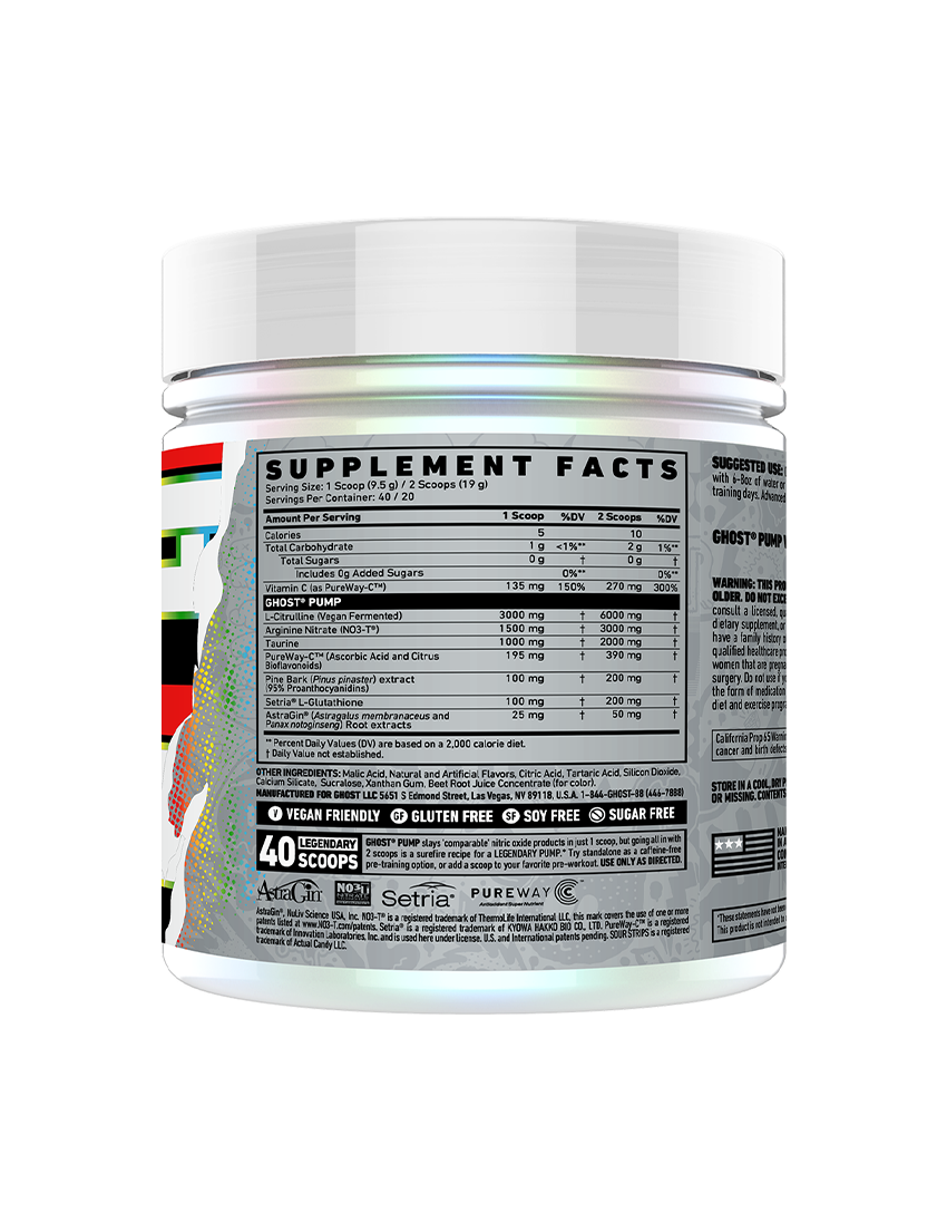 Ghost Pump Stimulant-Free Pre-Workout