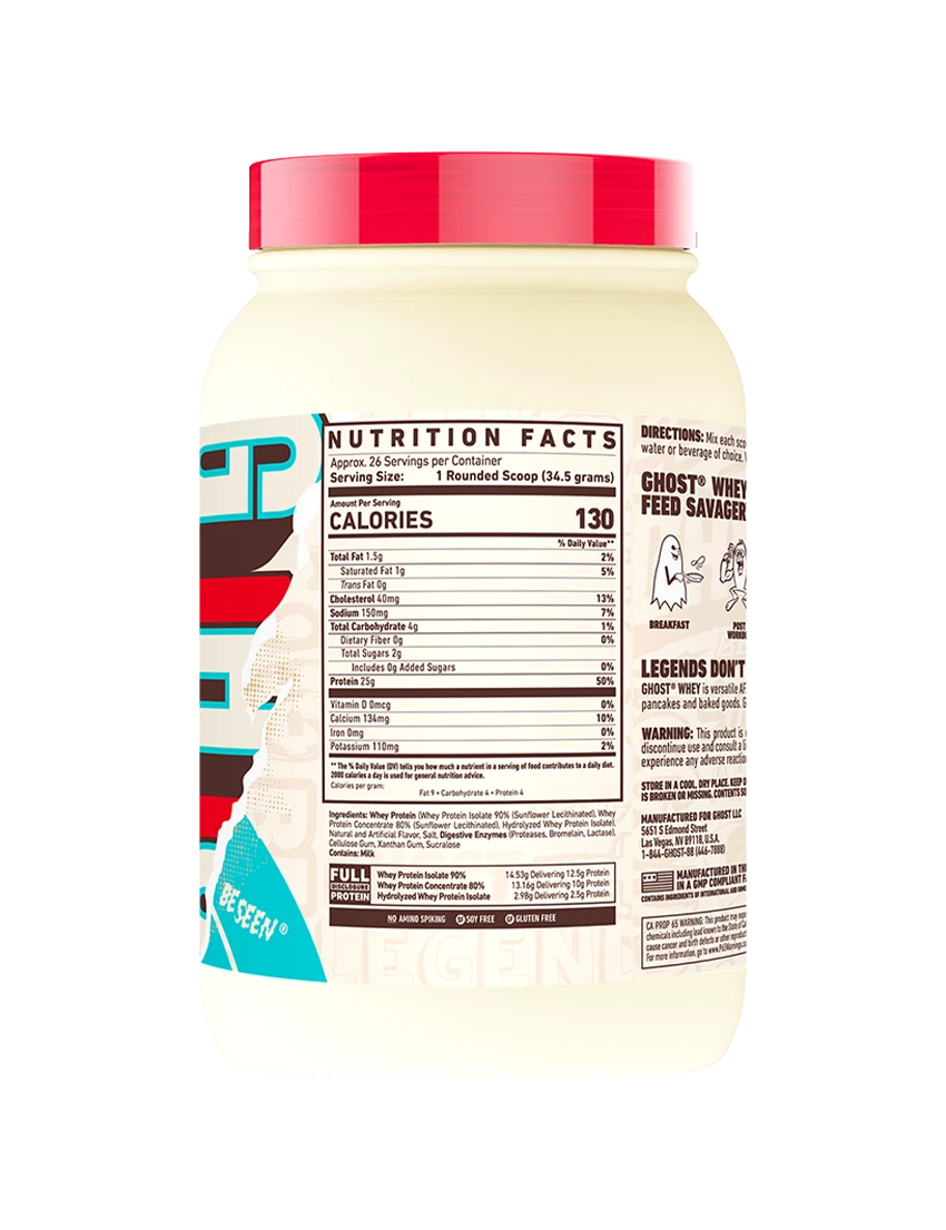 Ghost Whey Protein Twin Pack