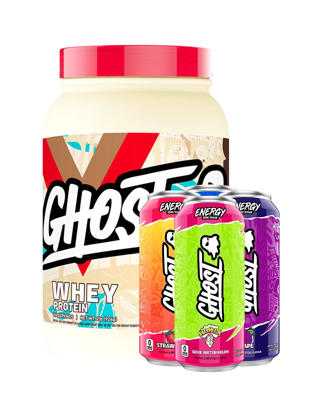 Ghost Whey Protein + Free Ghost Energy