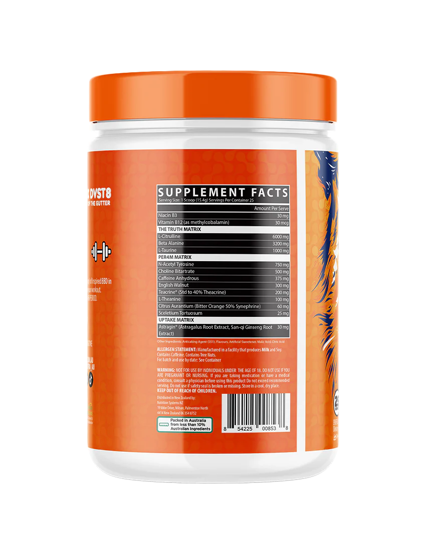 Inspired Big Black DVST8 + Creatine