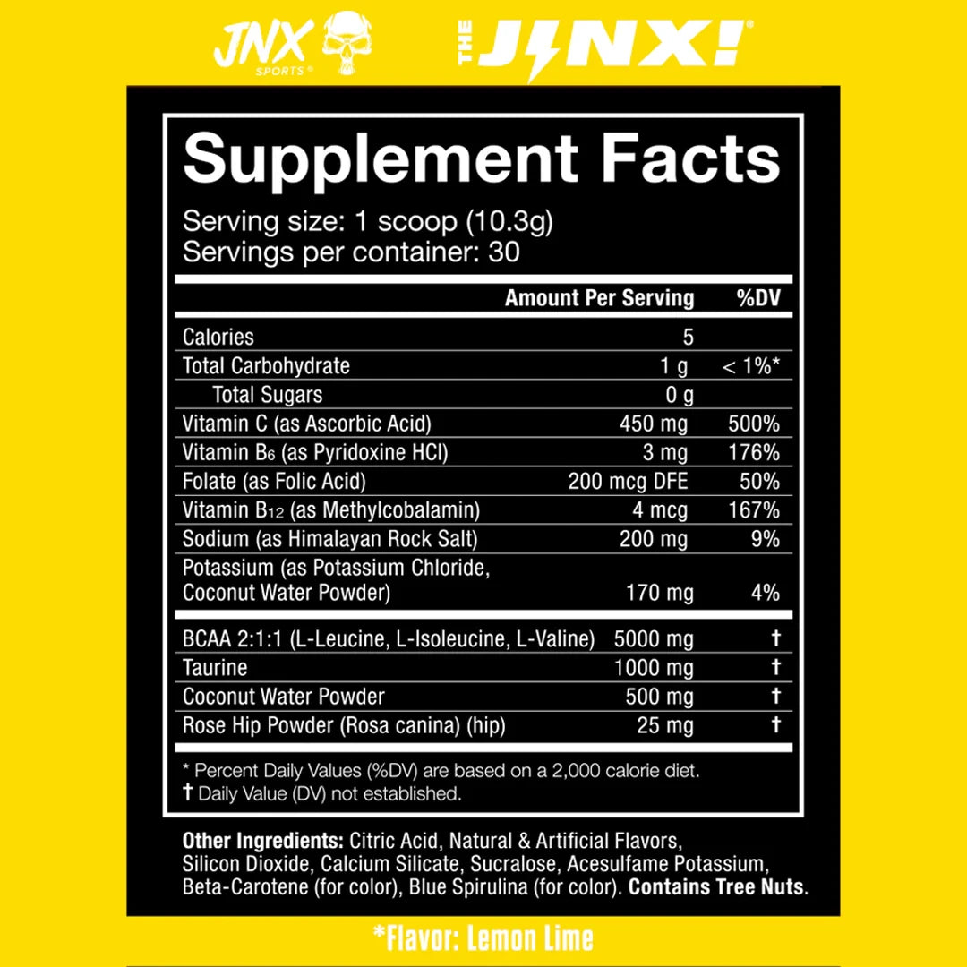 JNX Sports The Curse! Stim-Free Pump + Free BCAA